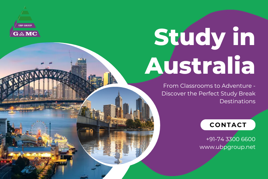 Study in Australia: From Classrooms to Adventure – Discover the Perfect Study Break Destinations